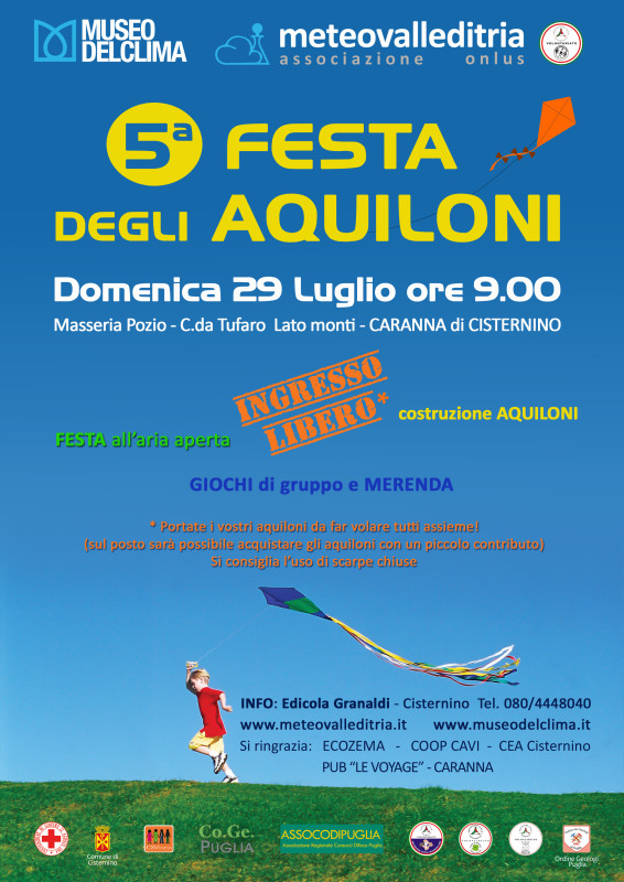 Festa degli aquiloni in Valle d'Itria