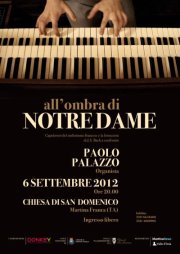Concerto per organo. Paolo Palazzo all'ombra di Notre Dame