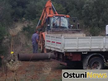 Perdita da una tubatura, mezza citta' senz'acqua