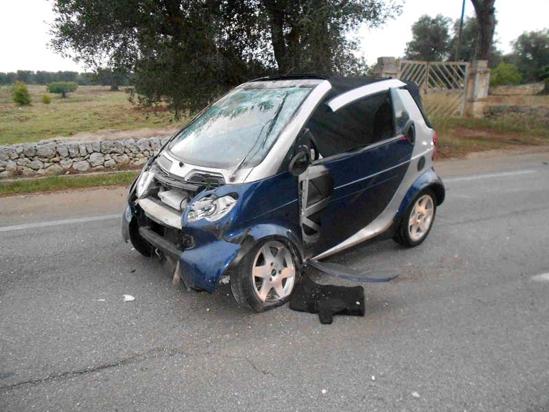 Incidente ss16: grave ostunese