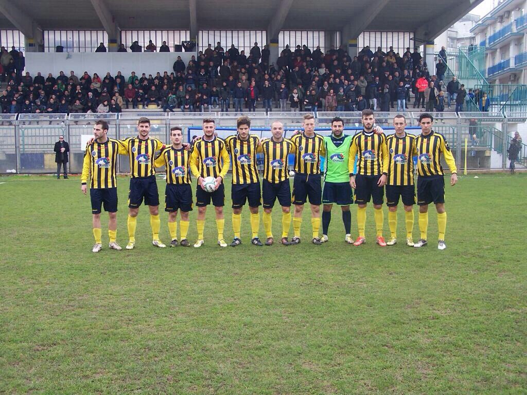 Calcio, Eccellenza: Ostuni batte i Quartieri Uniti Bari 1-0. Goal di Emilio Volpicelli