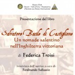 Ostuni, Federica Troisi presenta il libro dal titolo: ‘Salvatore Bacile di Castiglione: un nomade salentino nell’Inghilterra vittoriana’