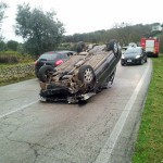 Incidente Stradale sulla Ostuni – Francavilla, illeso il conducente di una Lancia Delta