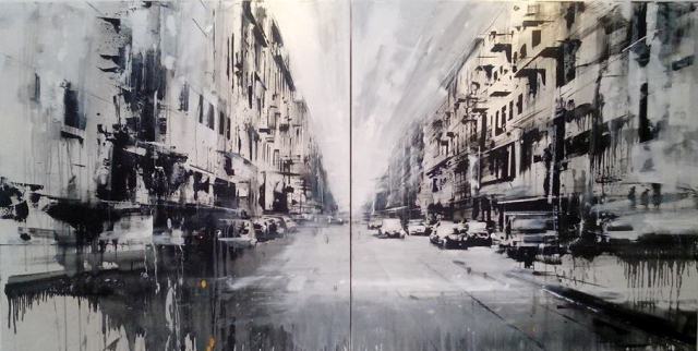 La mostra “Cityscape” di Daniele Cestari alla Galleria Orizzonti Arte
