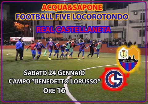 I campioni di inverno sfidano il Real Castellaneta