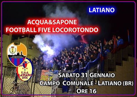 L’Acqua&Sapone in trasferta contro il Latiano   