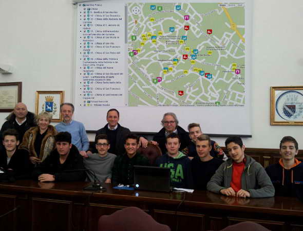 Mappe georeferenziate di Martina Franca, presentato il progetto del Majorana