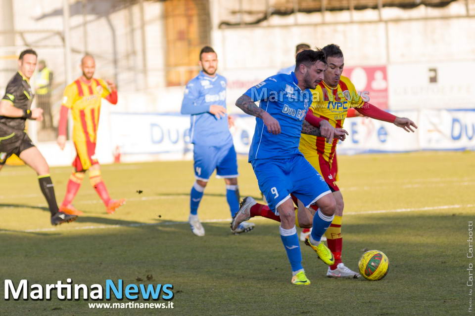 Il Martina cede con onore contro la capolista. Al Tursi il Benevento vince 0-1
