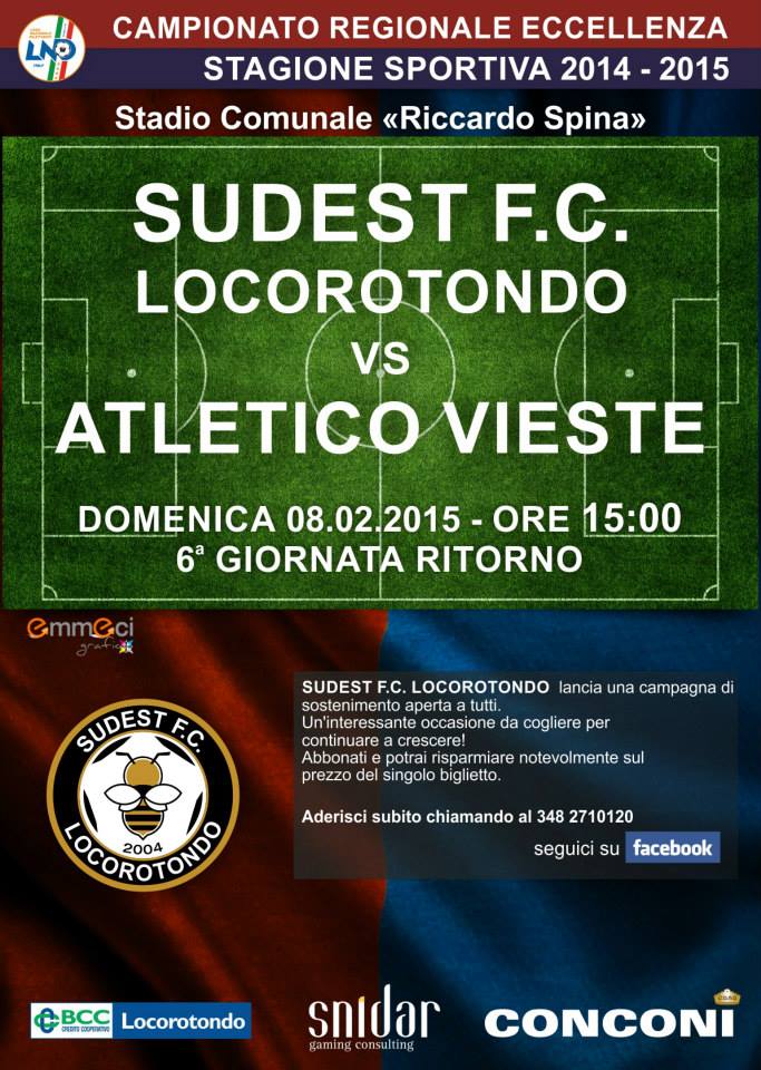 La Sudest a Vieste a caccia di punti salvezza