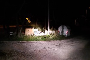 Ripulita contrada Serra dai rifiuti abbandonati