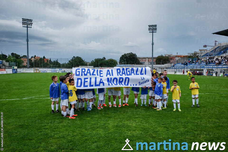 Calcio d’estate al Tursi, il Martina cede 0-2 alla Reggina e saluta i tifosi