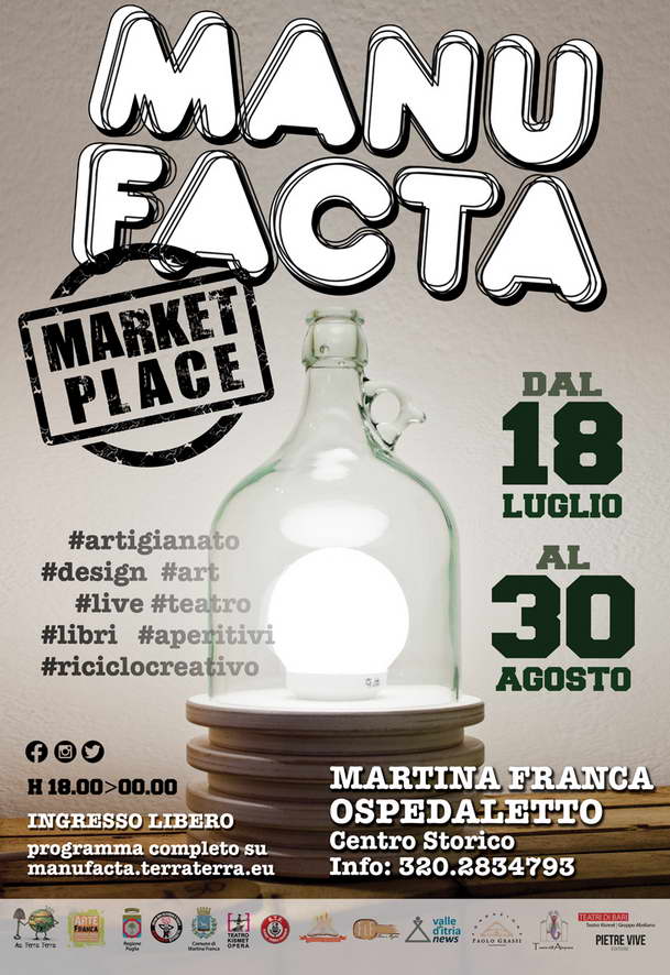 Musica, teatro ed artigianato a Casa Cappellari. Il weekend di Manufacta Market Place