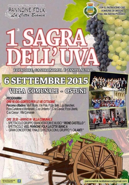 Si avvicina la vendemmia: l’associazione “Pannone Folk” organizza la 1°edizione della Sagra dell’Uva