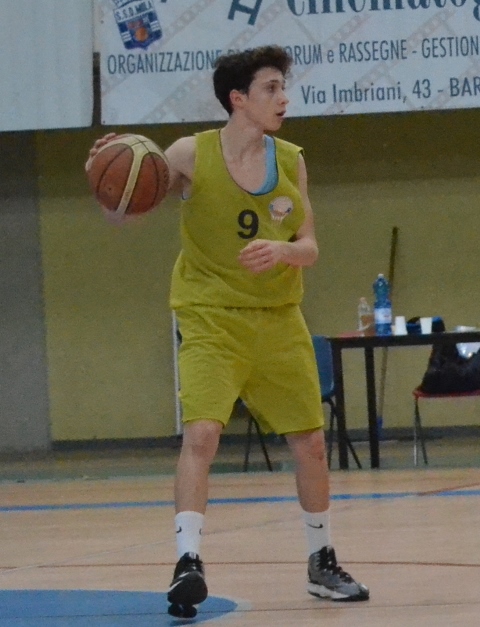 Basket. Cestistica Ostuni, Andrea Epifani tra i classe 2001 migliori d’Italia
