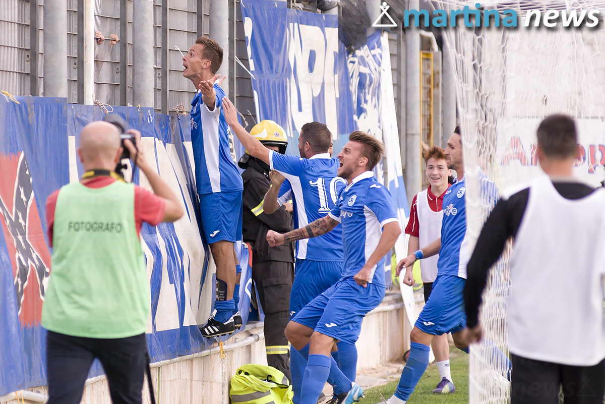 Martina-Lecce. Franchini illude, Vecsei gela il Tursi al 90′. Incocciati: “Punto importante”