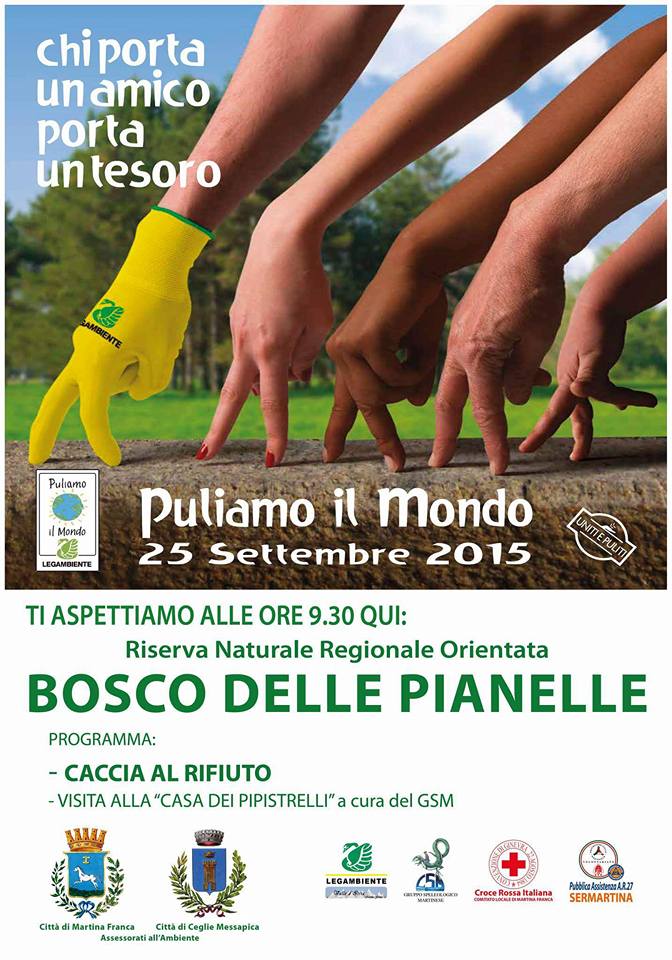 Puliamo il Mondo, le iniziative a Martina Franca e Ceglie Messapica