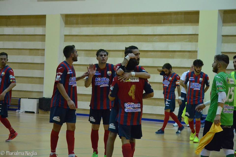 Acqua&Sapone e Messapia non si fanno male. 2-2 al Pala “Da Vinci”