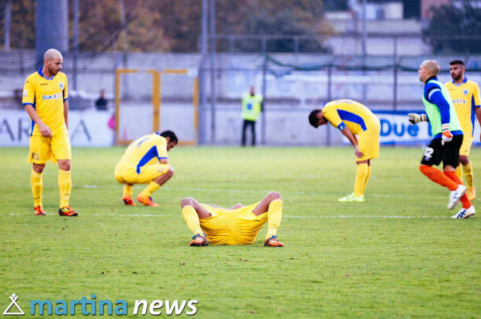 Martina ko col Matera: 0-1. Cimino e Viola: “Con l’ex proprietà situazione paradossale”