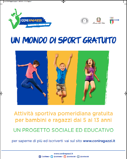 L’Alteratletica  accreditata per lo sviluppo del progetto: “CONI RAGAZZI”