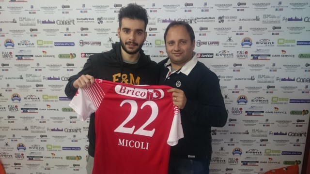 Il locorotondese Giuseppe Micoli firma un contratto biennale con il Real Rieti