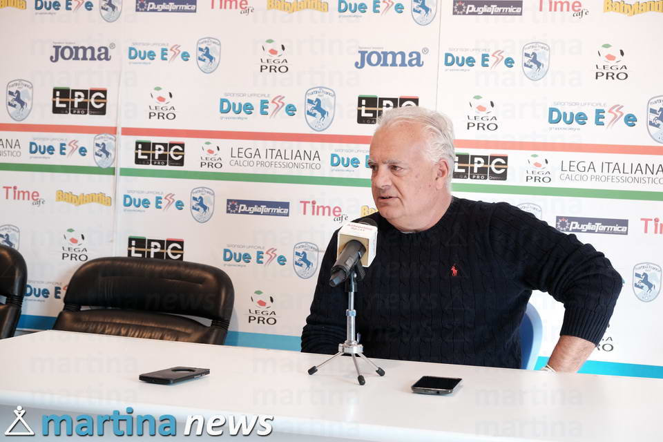 As Martina, presentato Cari: “In Valle d’Itria con grande voglia. Con l’Ischia bisogna vincere”