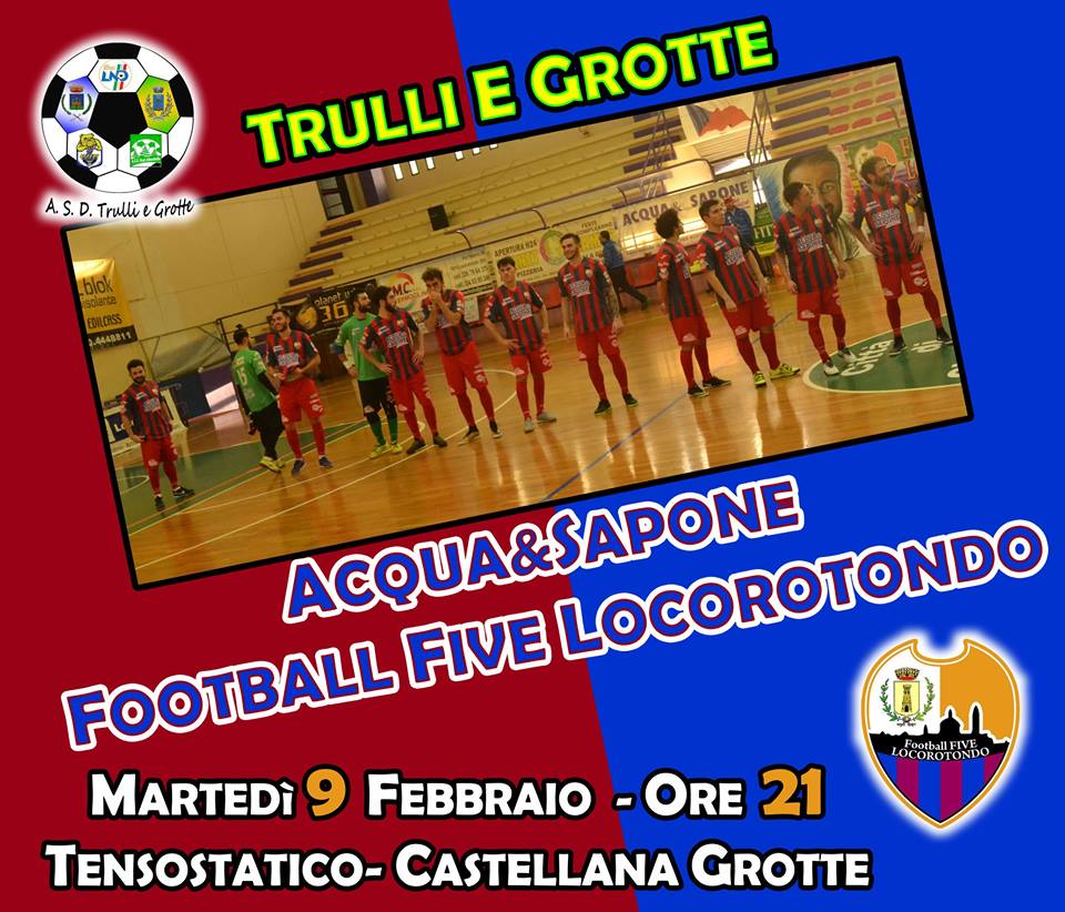 L’Acqua&Sapone in cerca di riscatto con il Trulli&Grotte