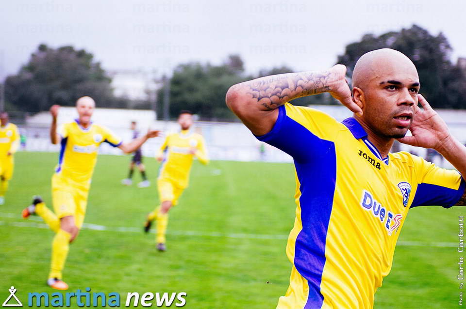 Martina, la cura Franceschini fa effetto: Baclet-gol e Catania ko 1-0