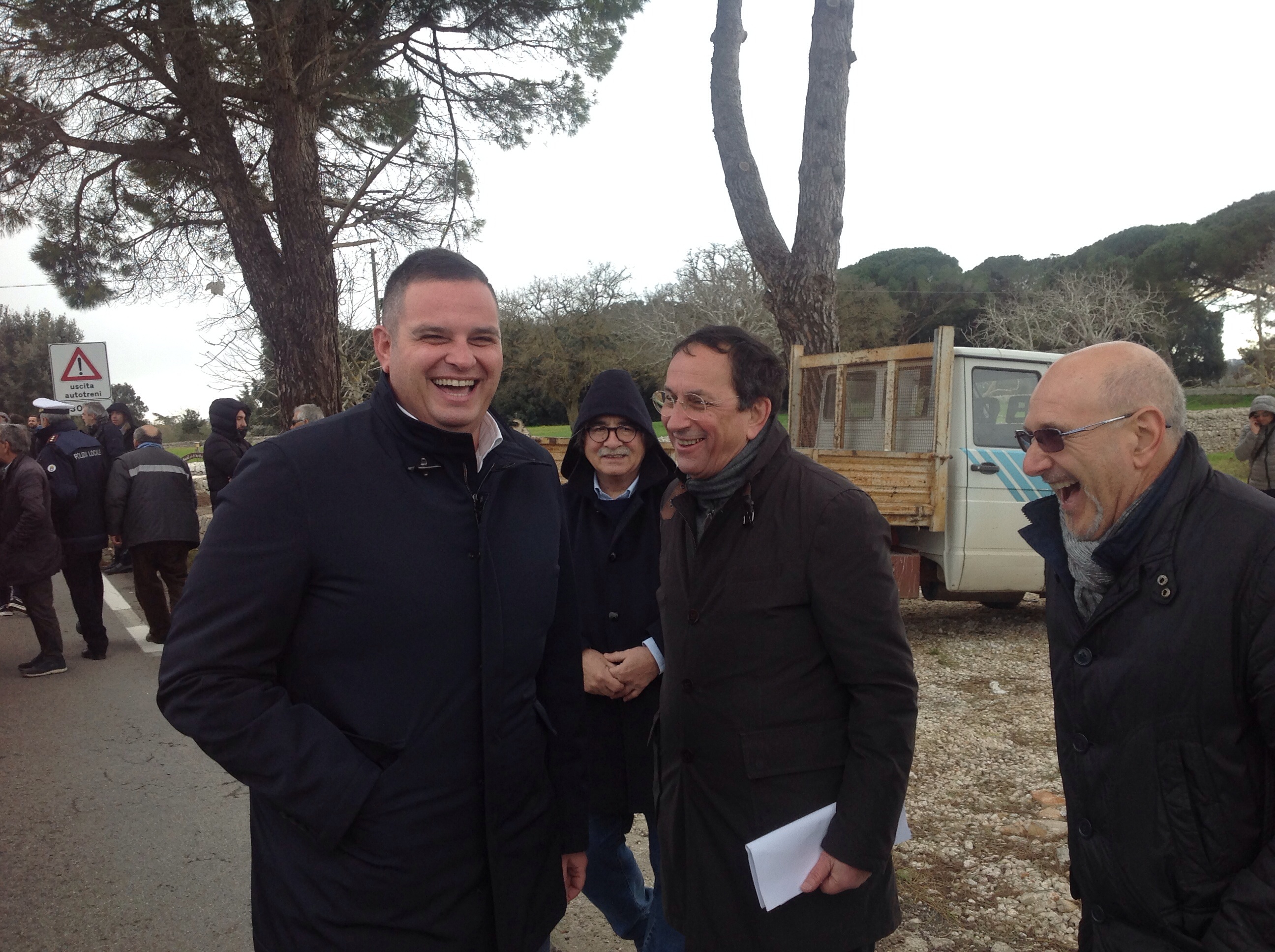 Presidio  SS.172: presente anche il sindaco Scatigna