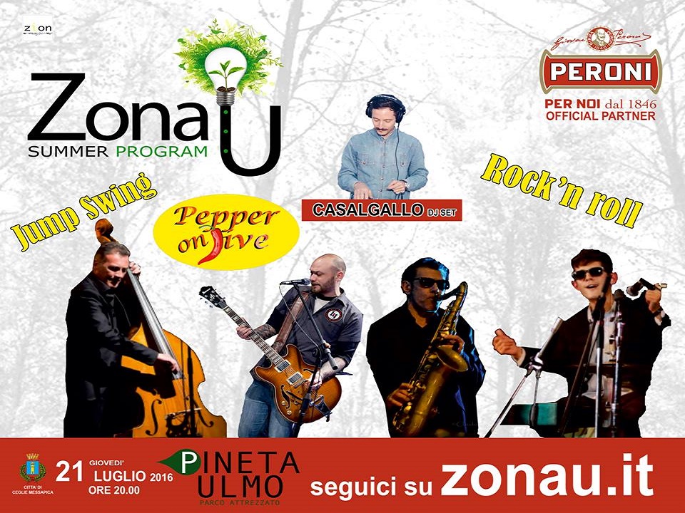 Ceglie Messapica: A Zona U i “Pepper on Jive”