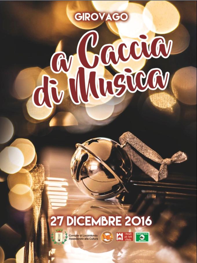 Dopo Santo Stefano a Locorotondo si andrà A Caccia di Musica