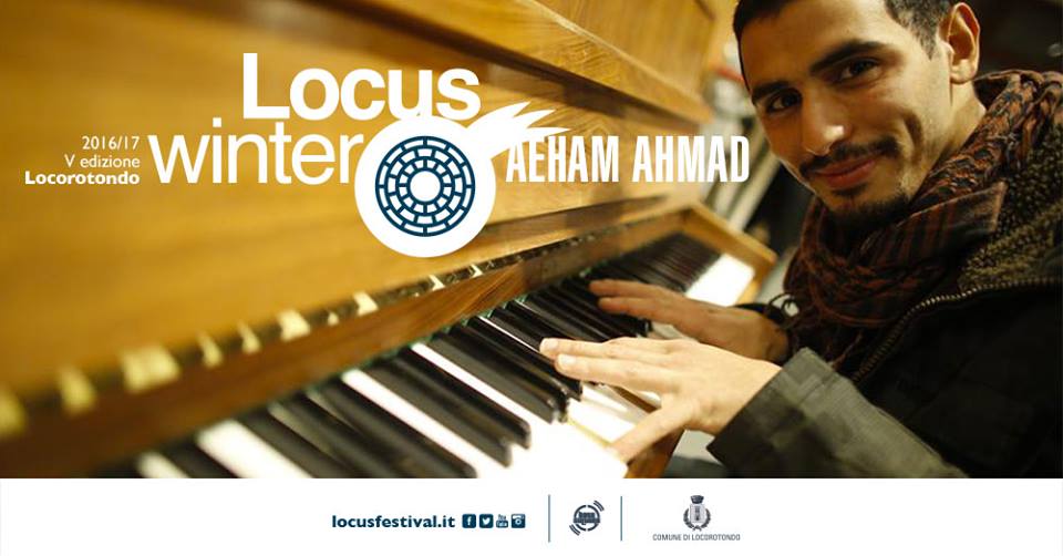 Locus Winter:  Aeham Ahmad il pianista palestinese giovedì in Chiesa Madre