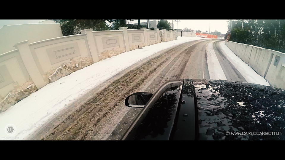 Allerta meteo. Un giro nella Martina Franca innevata: il video