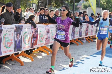 Alteratletica: Ilenia Maria Colucci vince la Pietro Mennea Half Marathon