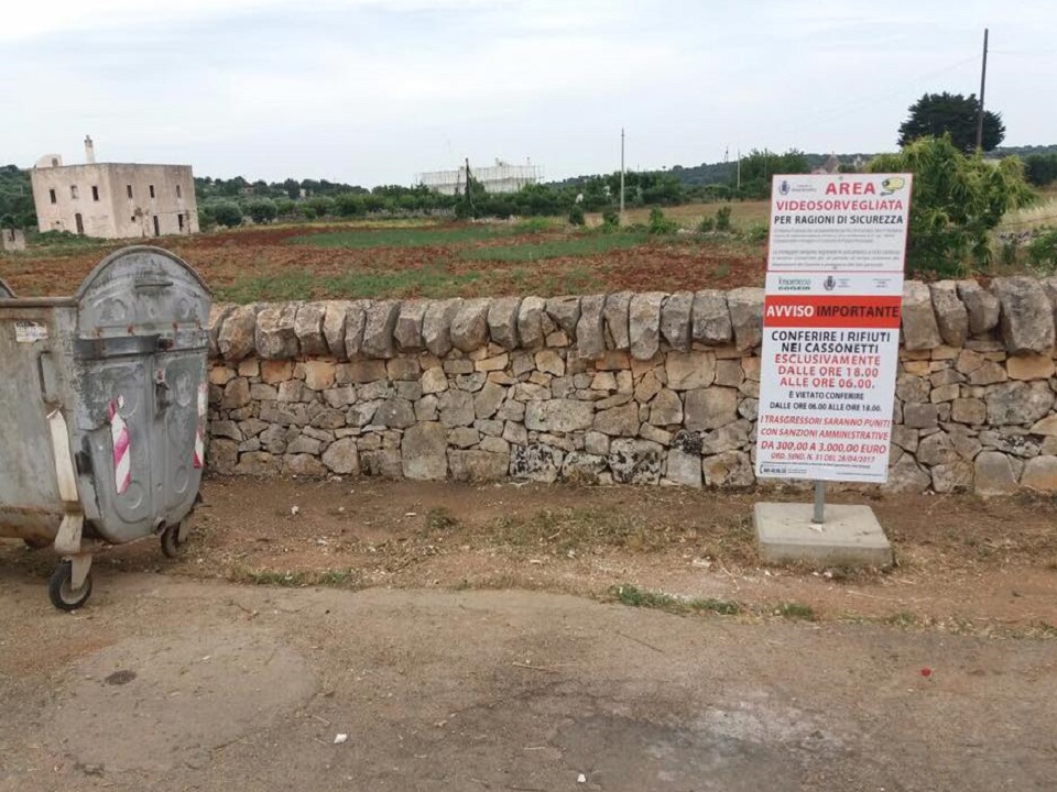 Ceglie Messapica: Nuove misure per migliorare gestione rifiuti e contrastare gli incivili