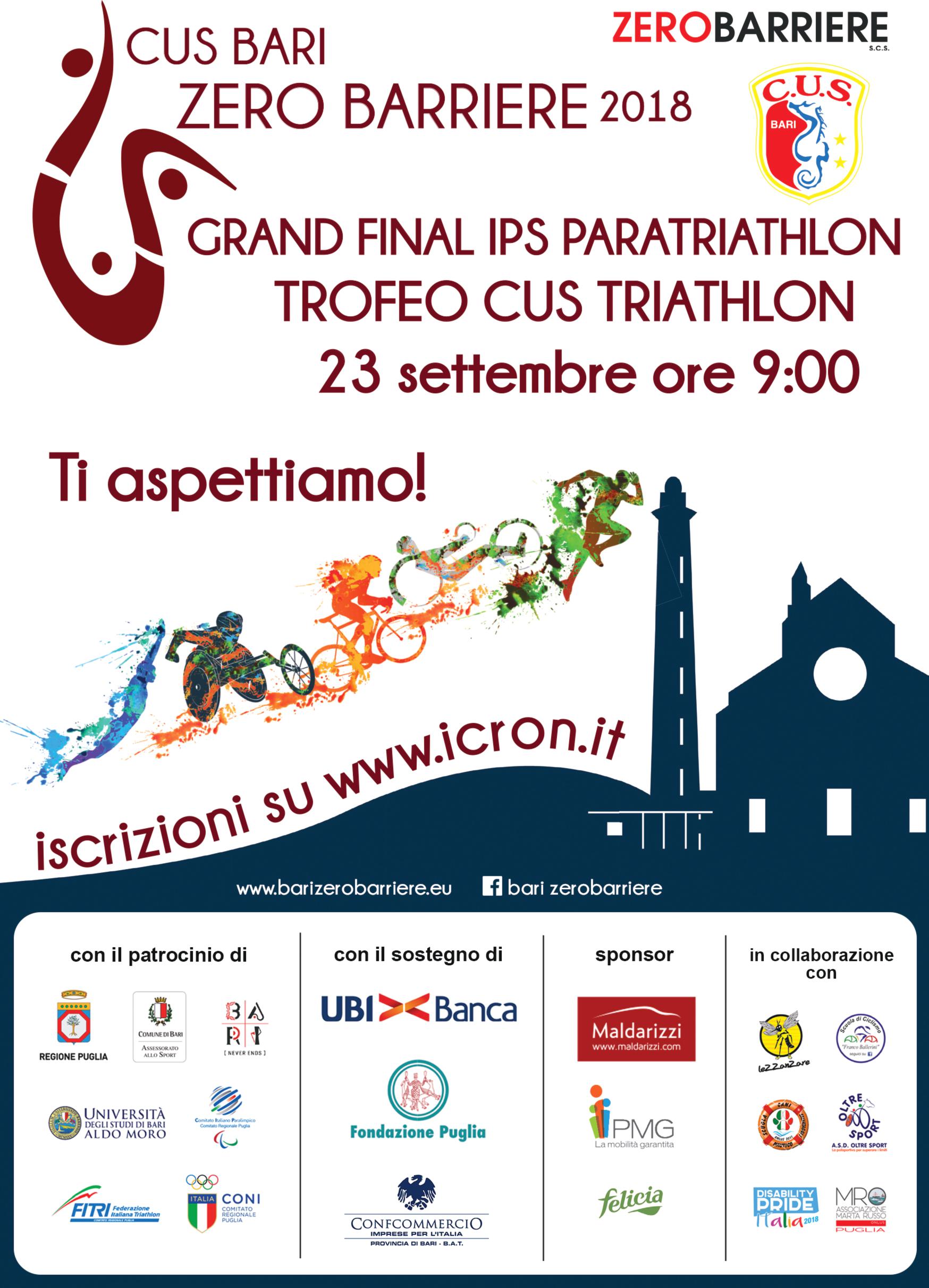Locorotondo presente a Bari Zerobarriere