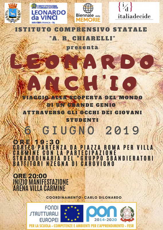 L’IC Chiarelli tra Leonardo e la Luna. Due interessanti iniziative di fine anno