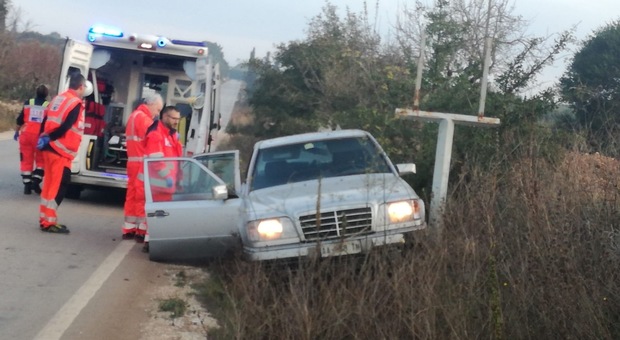 Ceglie Messapica: Colto da malore al volante, muore un uomo sulla provinciale