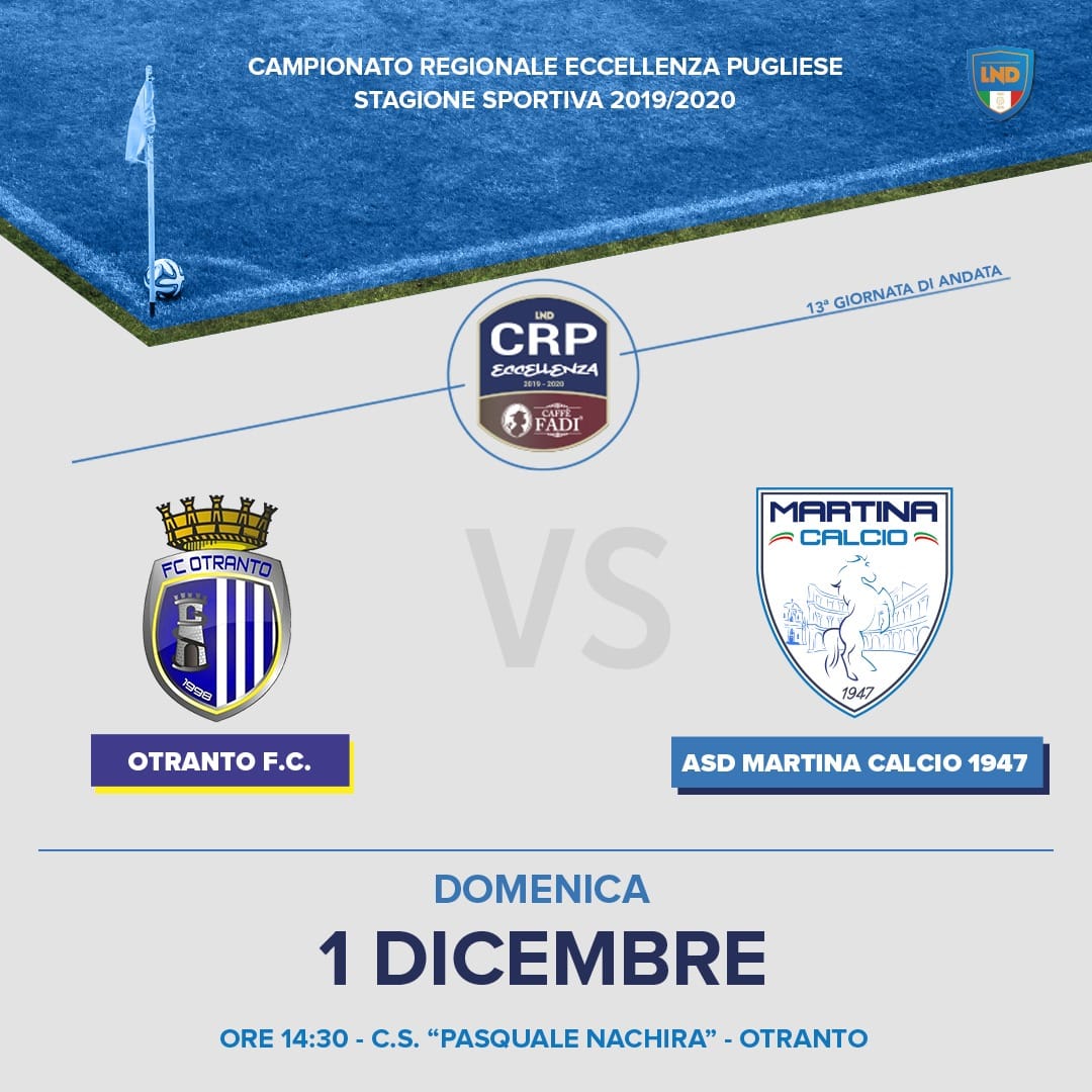 Calcio. La squadra scenderà in campo. “Grazie alla comunità martinese”