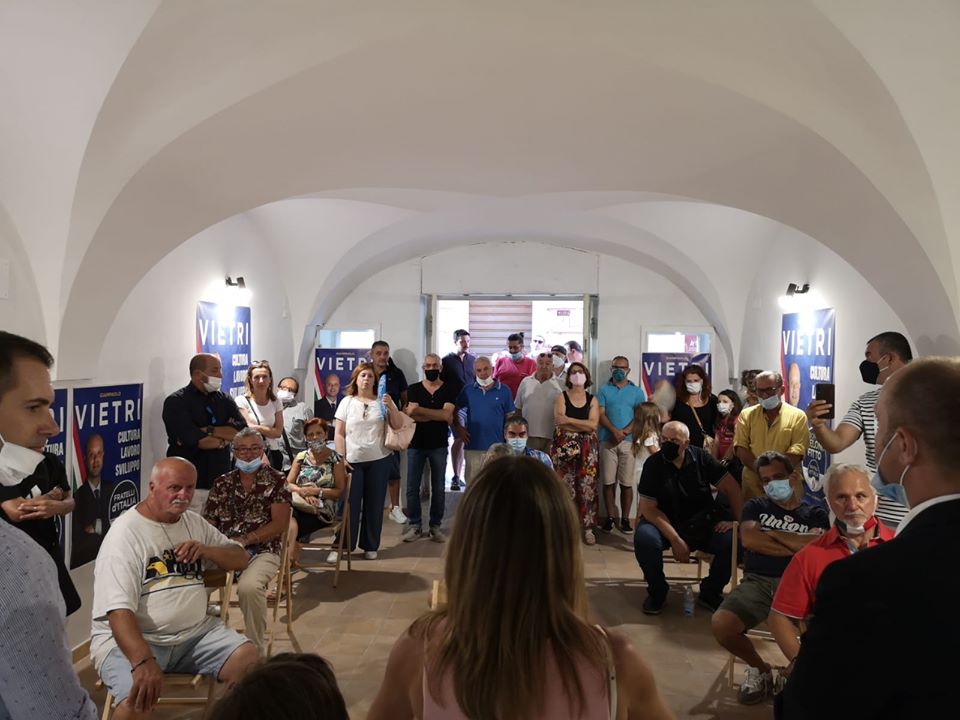 Regionali 2020. Inaugurato a Martina Franca il comitato di Giampaolo Vietri