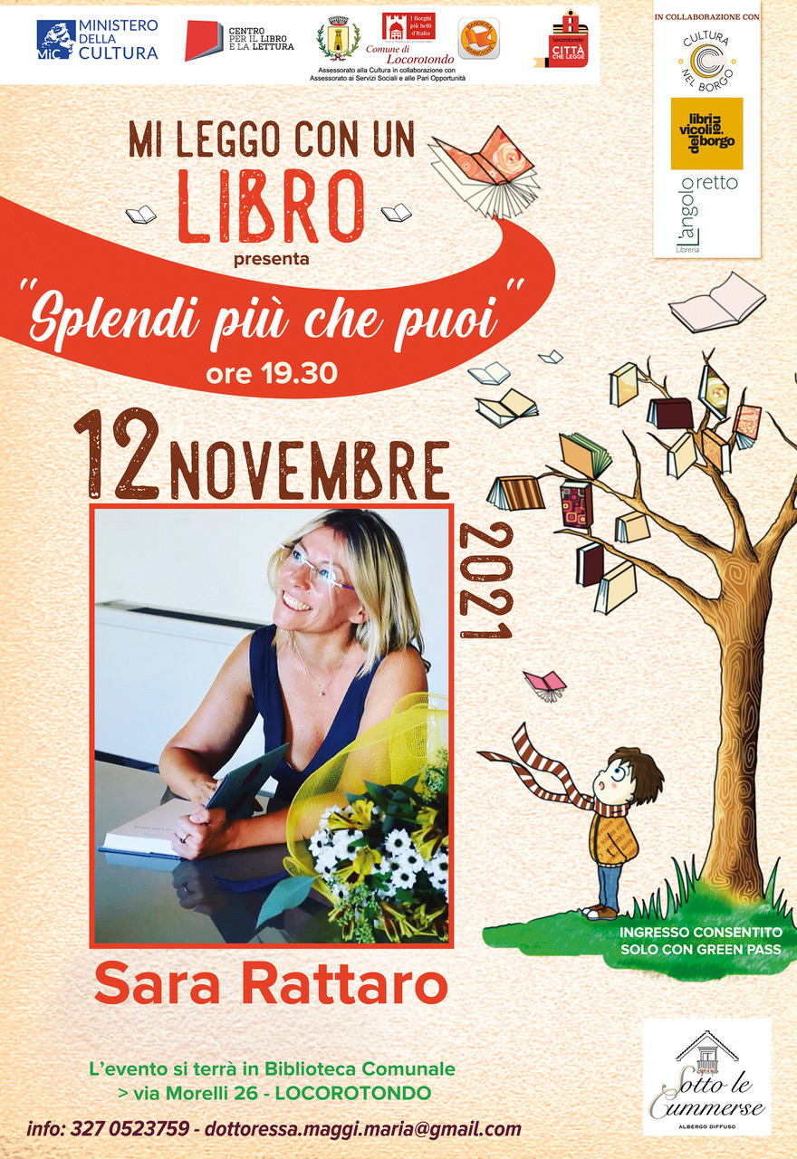 Locorotondo: a novembre la IV edizione  di “Mi leggo con un libro”