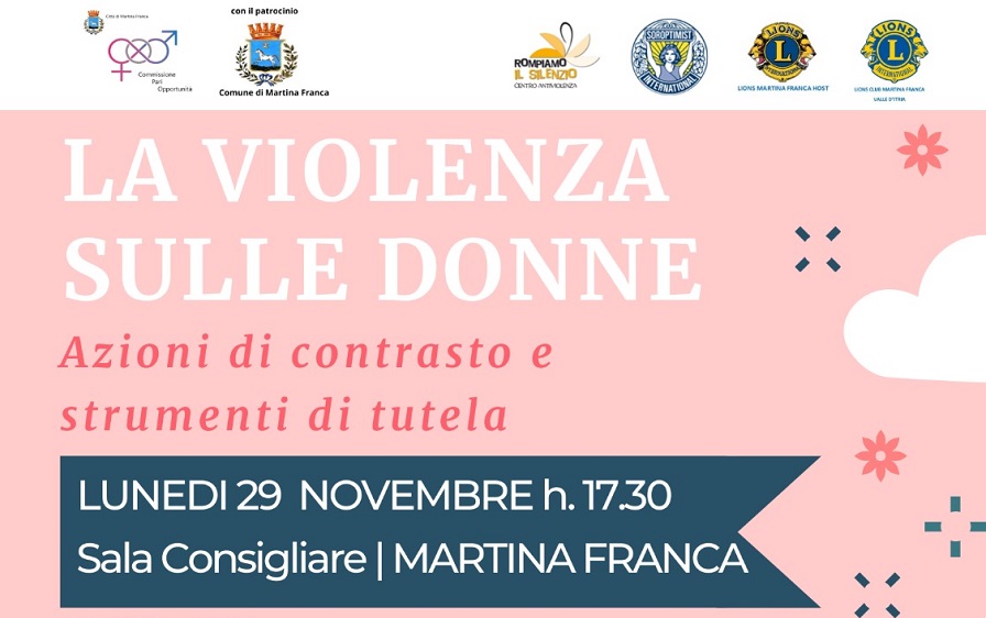 Violenza sulle donne: azioni di contrasto e strumenti di tutela. Incontro a Palazzo Ducale