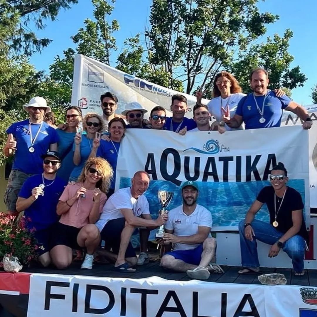 Nuoto Master: finale di stagione esaltante per l’Aquatika