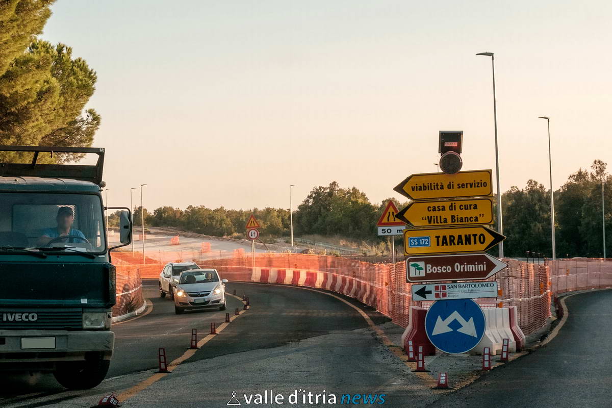 SS172 Orimini. Sarà aperta a fine settembre?