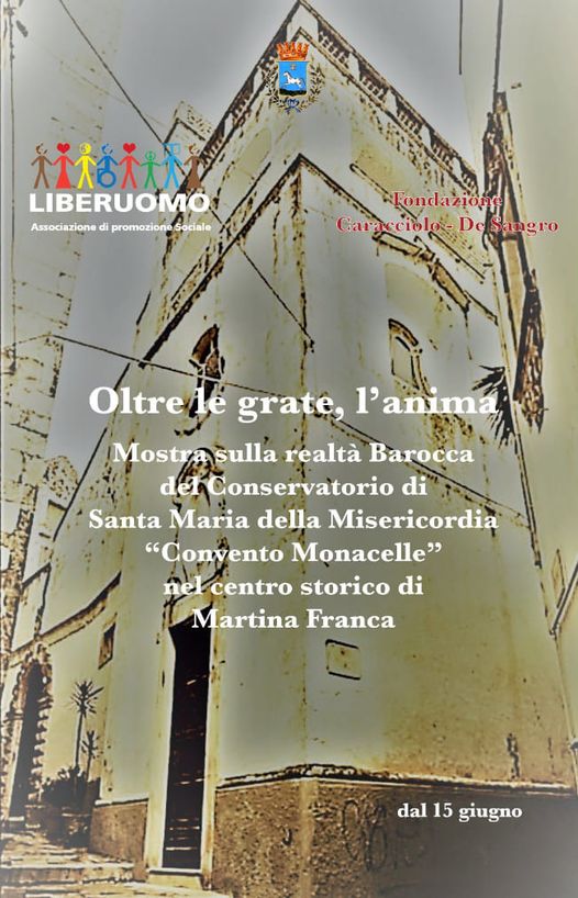 “Oltre le grate, l’anima”. Da oggi apertura al pubblico delle “Monacelle”