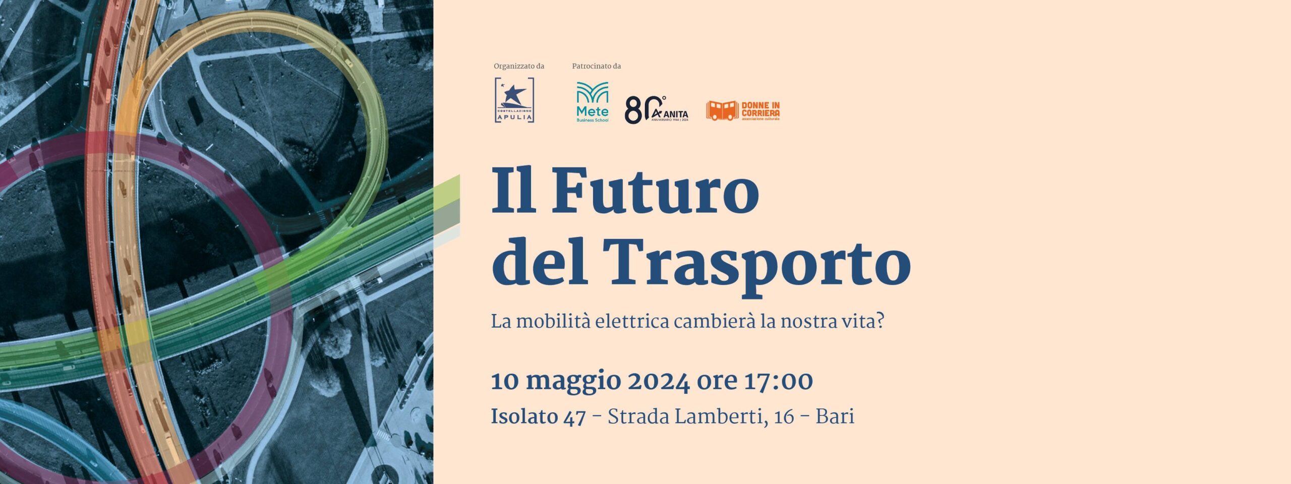 Il futuro del trasporto. Domani a Bari una tavola rotonda