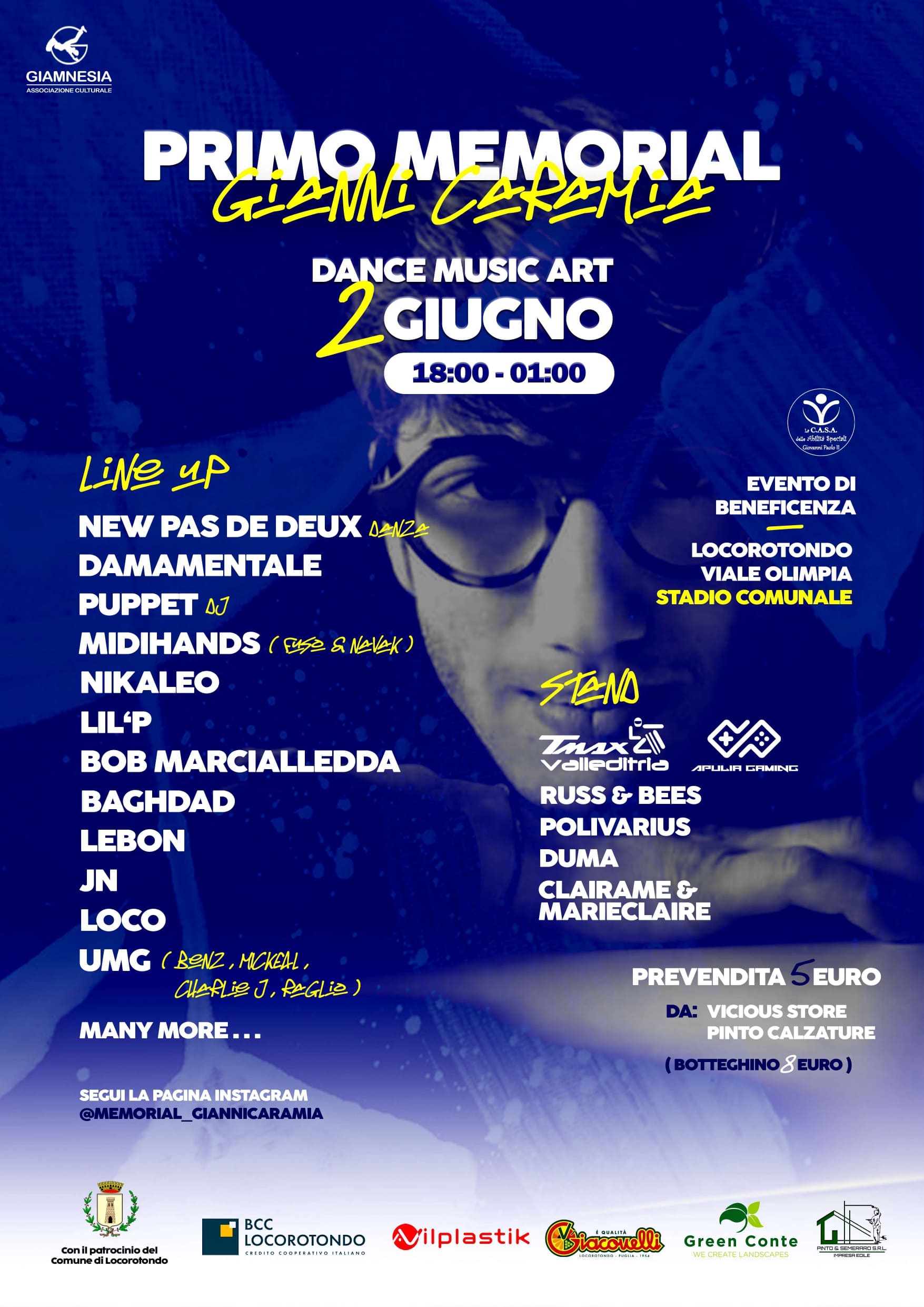 Il 2 giugno memorial “Gianni Caramia”