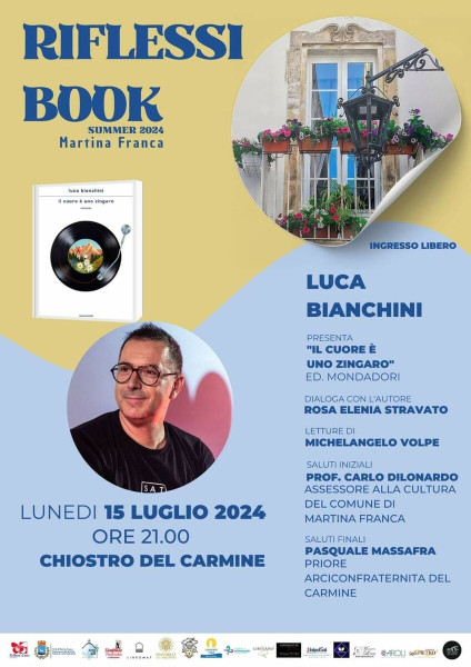 Riflessi Book Summer 2024. Inizia oggi con Luca Bianchini