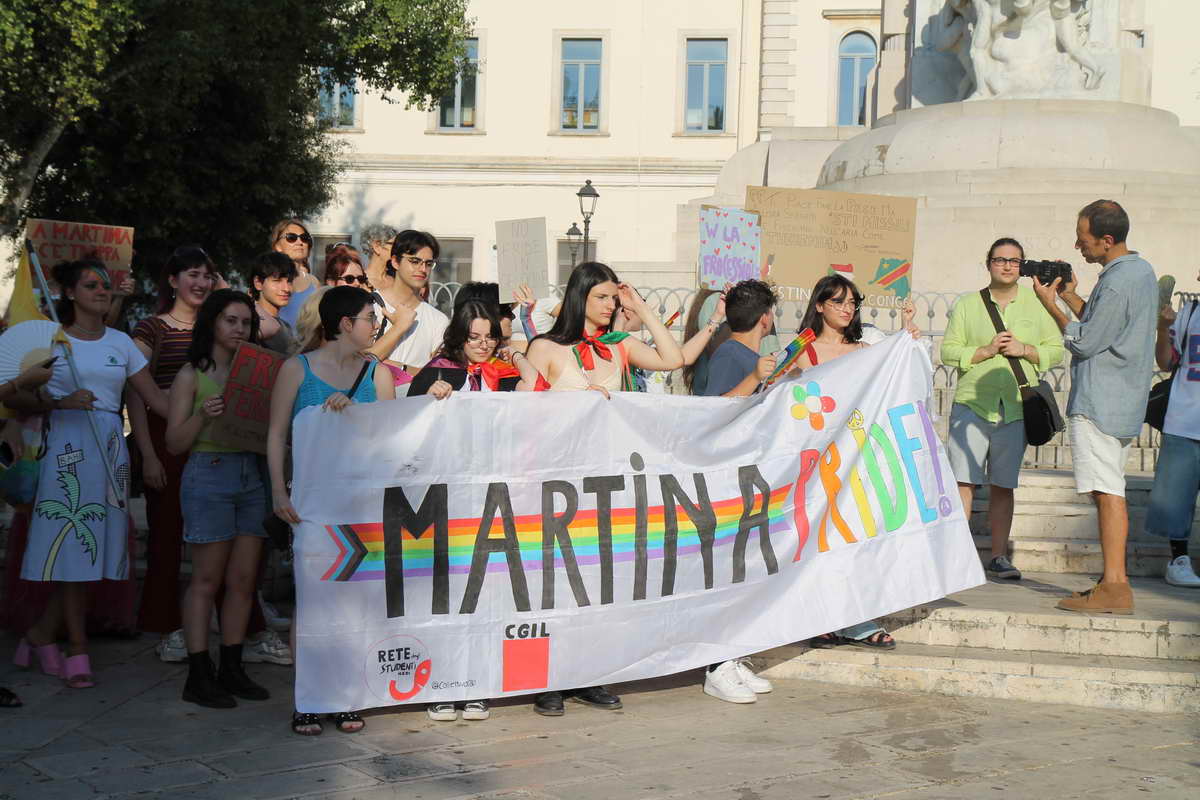 Martina Pride 2025 il 19 luglio. Collettivo 080 lancia il crowdfunding