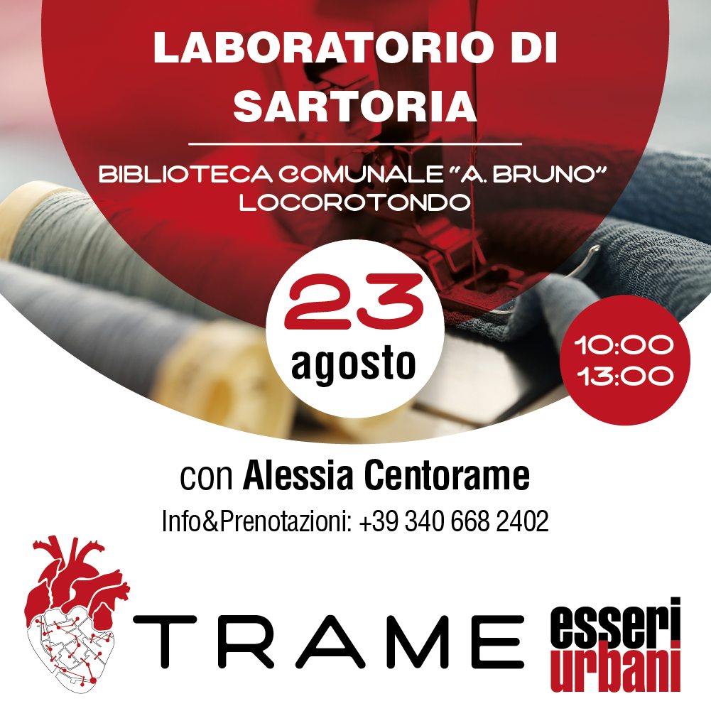 Esseri Urbani. Gli eventi del 23 agosto 2024