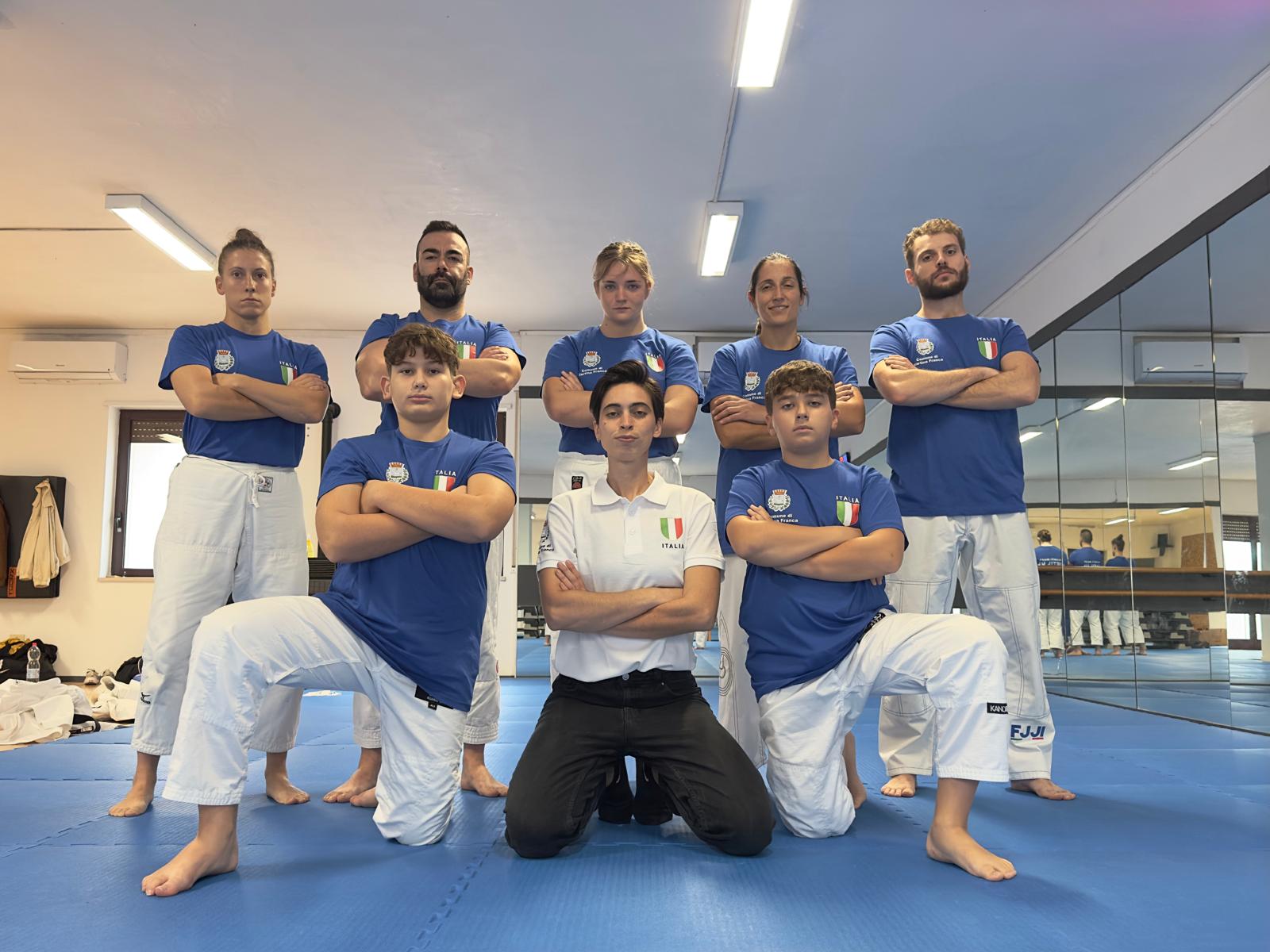 La Asd Nisen di Martina ai mondiali di ju jitsu